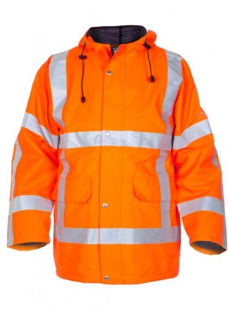 PARKA TERMICA NARANJA FLUOR